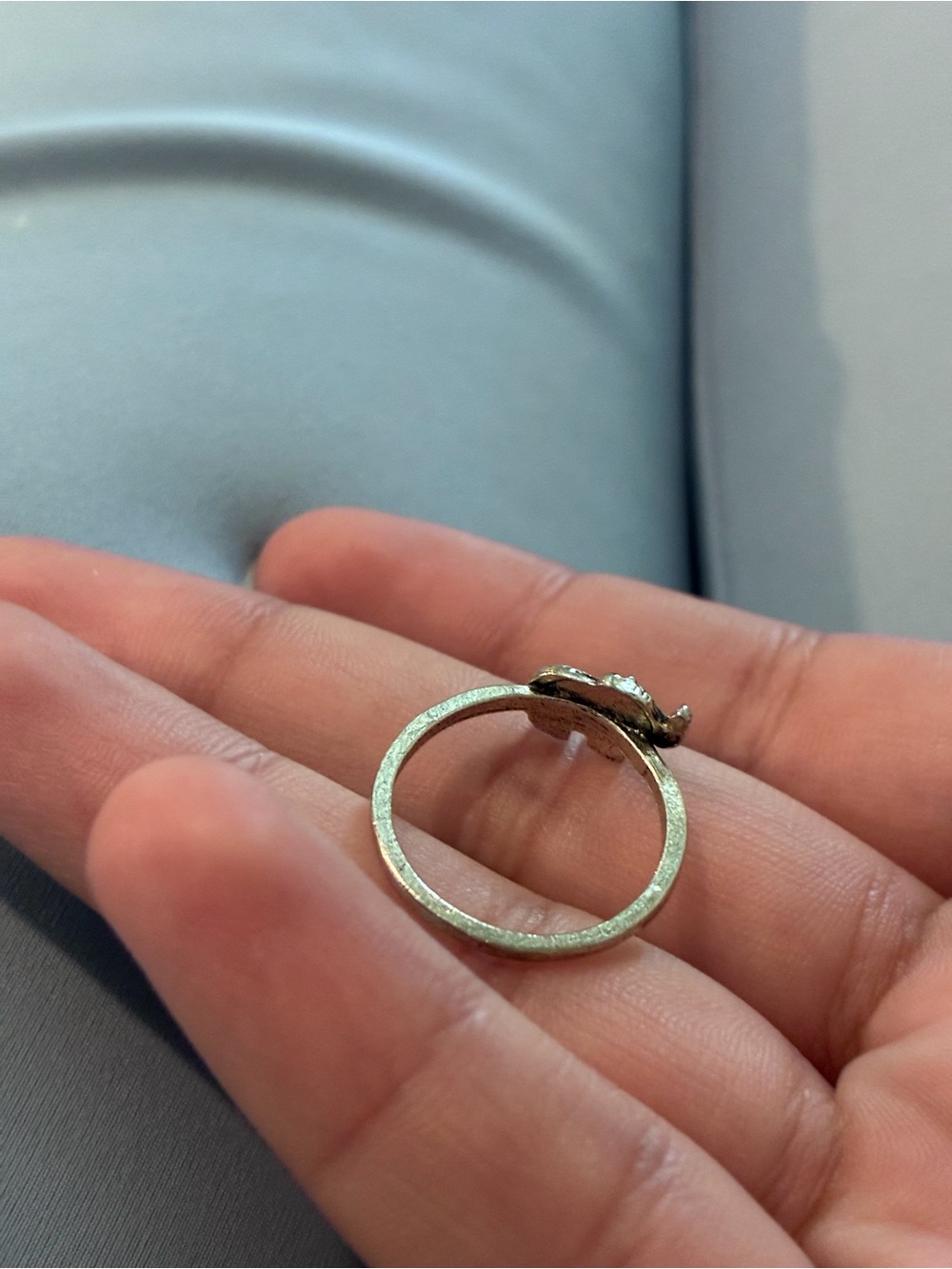 Silver Elephant Ring - Picture 3 of 3